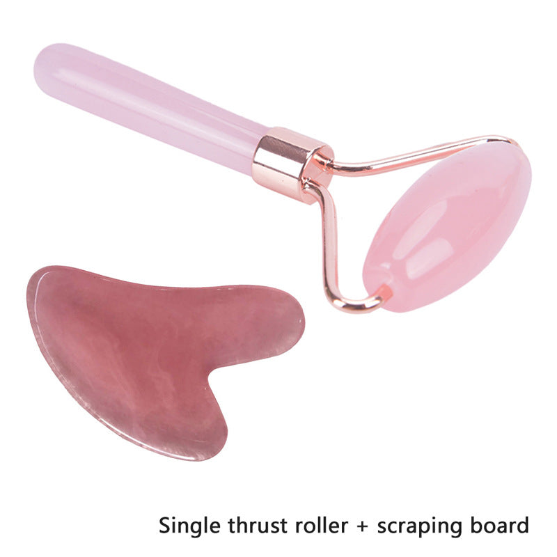 Premium Gua Sha Facial Roller Set – Face Lift, Wrinkle Reduction & Skin Brightening Tool
