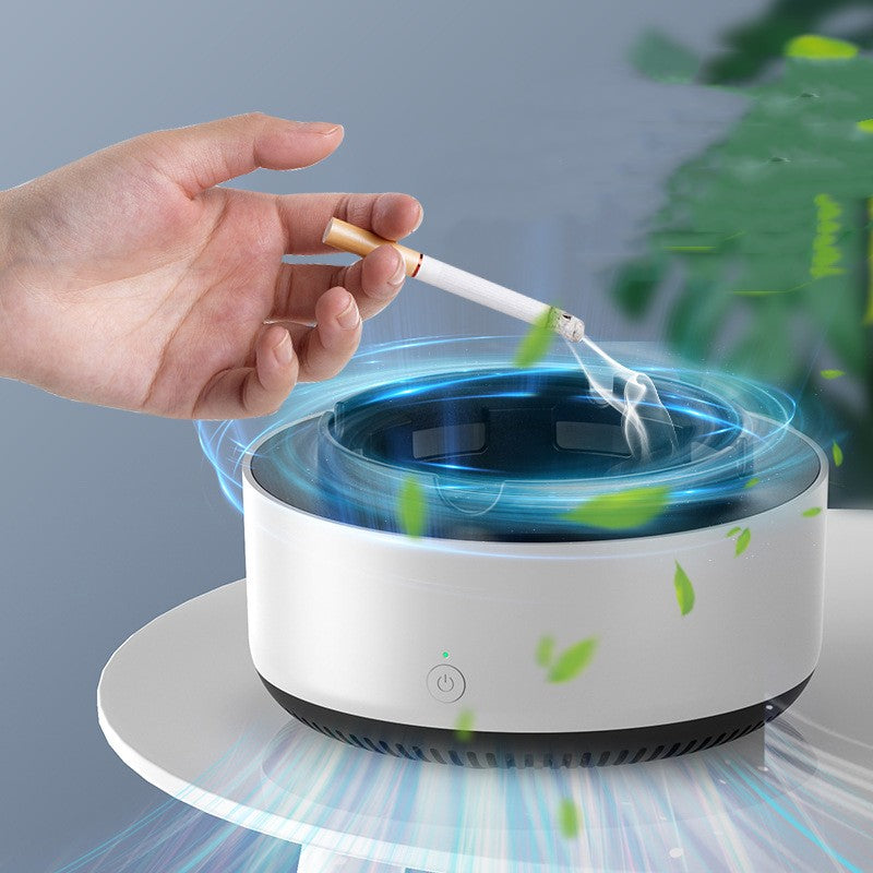 Electronic Smoke Removal Ashtray – Air Purifier with Anion Filtration
