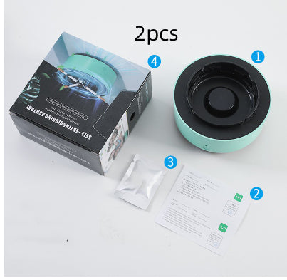 Electronic Smoke Removal Ashtray – Air Purifier with Anion Filtration