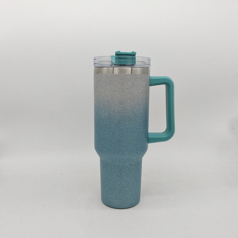Large Capacity Double-Layer Stainless Steel Vacuum Insulation Cup – Portable Hot & Cold Water Bottle
