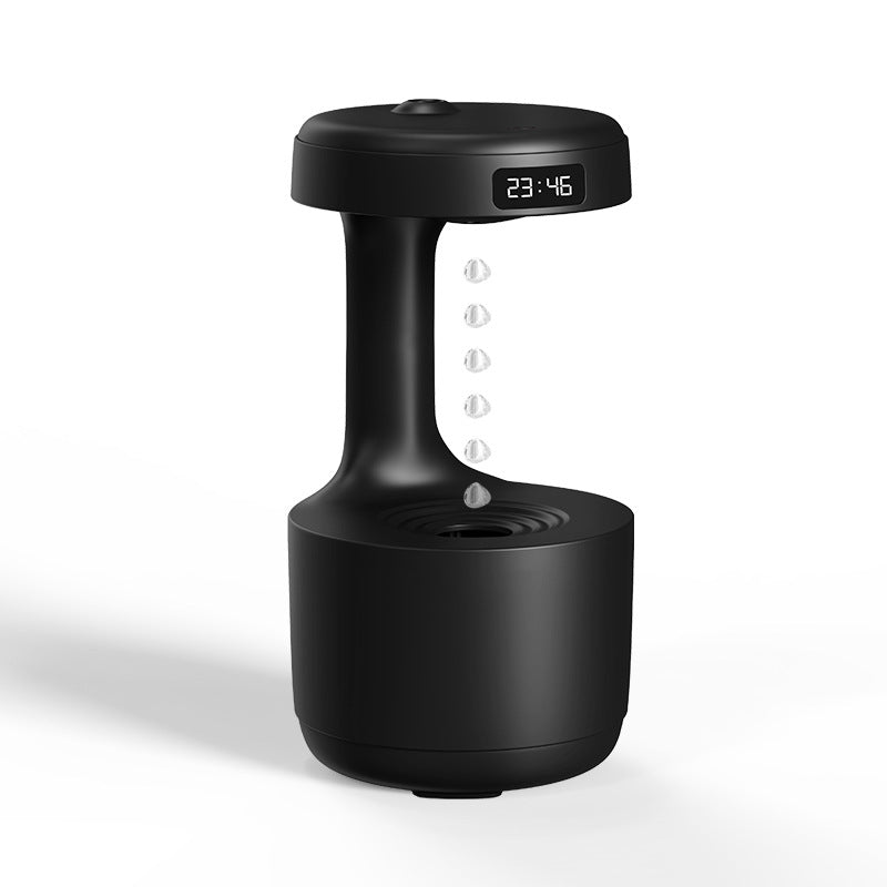 Anti-Gravity Air Humidifier – Mute Countercurrent Cool Mist Maker with Levitating Water Drops