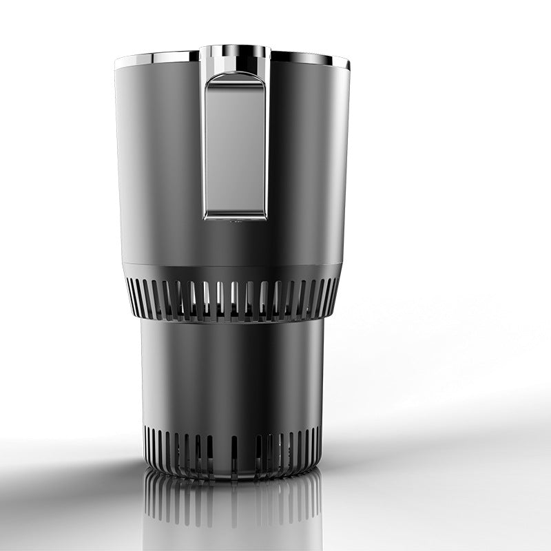 12V Smart Car Cup Warmer & Cooler – Digital Temp Display, 36W | Hot & Cold Beverage Holder