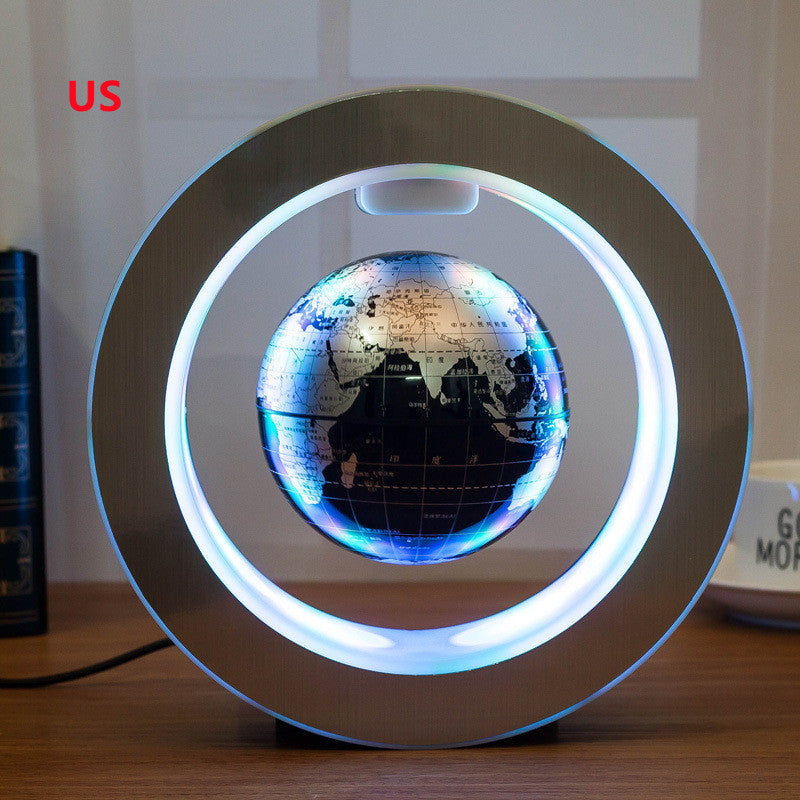 Magnetic Levitation Floating Globe – LED World Map Anti-Gravity Decor Light