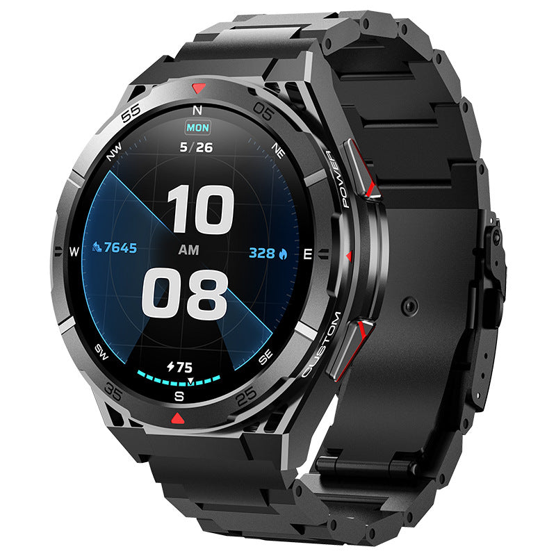 Smart GPS Fitness Watch – Dual-Band Navigation, Bluetooth Calling & Health Tracker