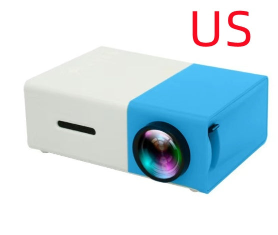 YG300 Mini Portable Projector – HD LED Home Theater Cinema Projector with HDMI & USB