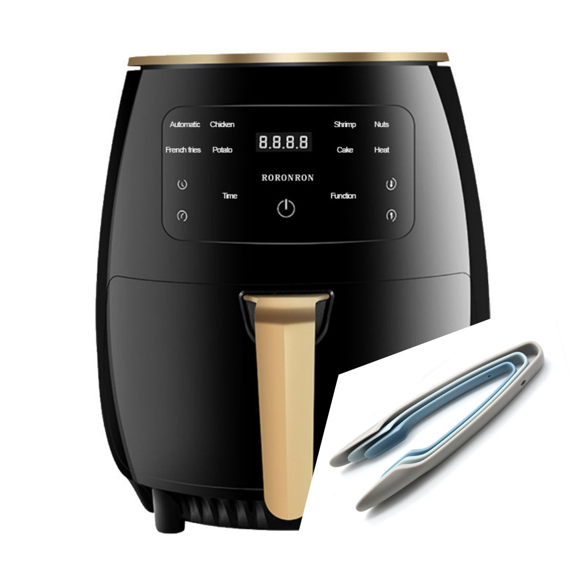 Smart Touch Air Fryer – Home Electric Fryer with Digital Control for Healthy Cooking