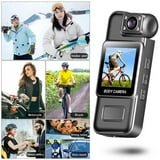Premium Portable Body Camera with FHD 1080P & Night Vision – Wearable Mini Cam with Clip & Noise Reduction Recording
