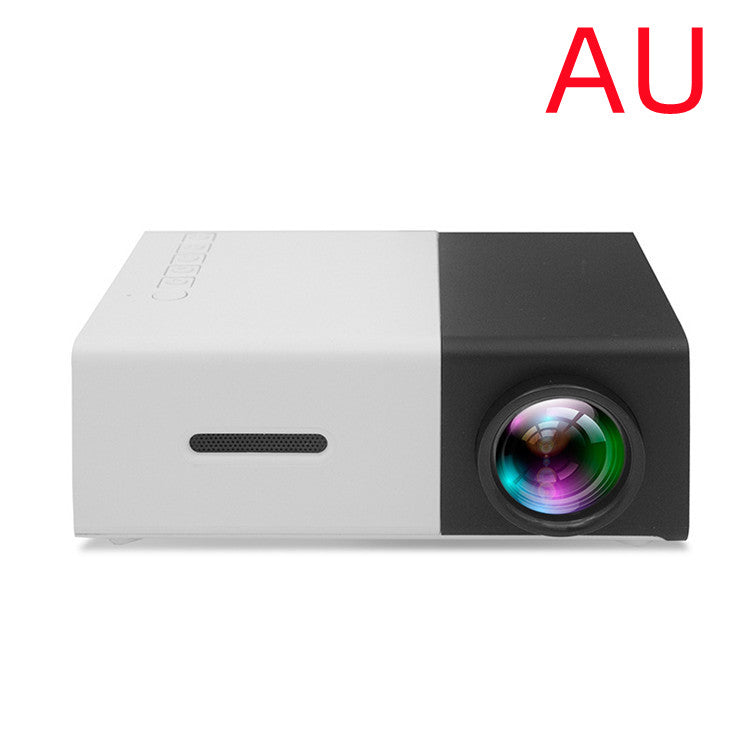 YG300 Mini Portable Projector – HD LED Home Theater Cinema Projector with HDMI & USB