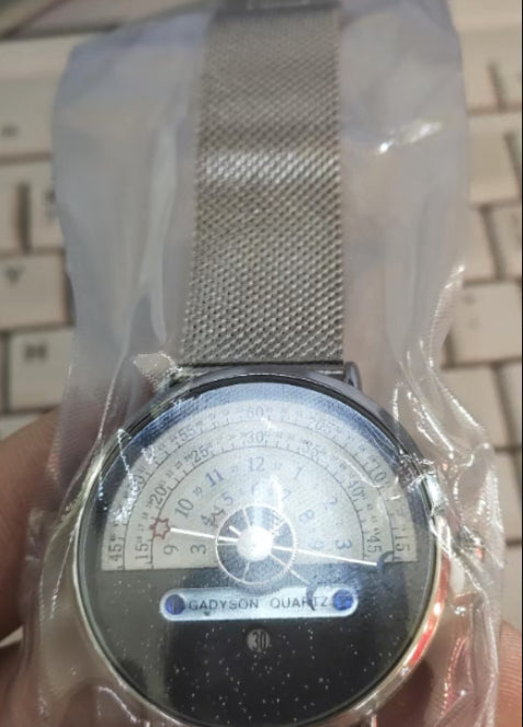 Luxury Men's Fashion Quartz Watch – 30M Waterproof, 24-Hour Dial, Stainless Steel Strap