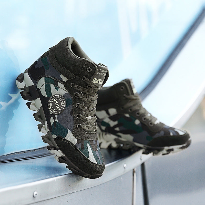 Women's Casual Camouflage Sneakers – Height Boosting Comfortable Fashion Shoes