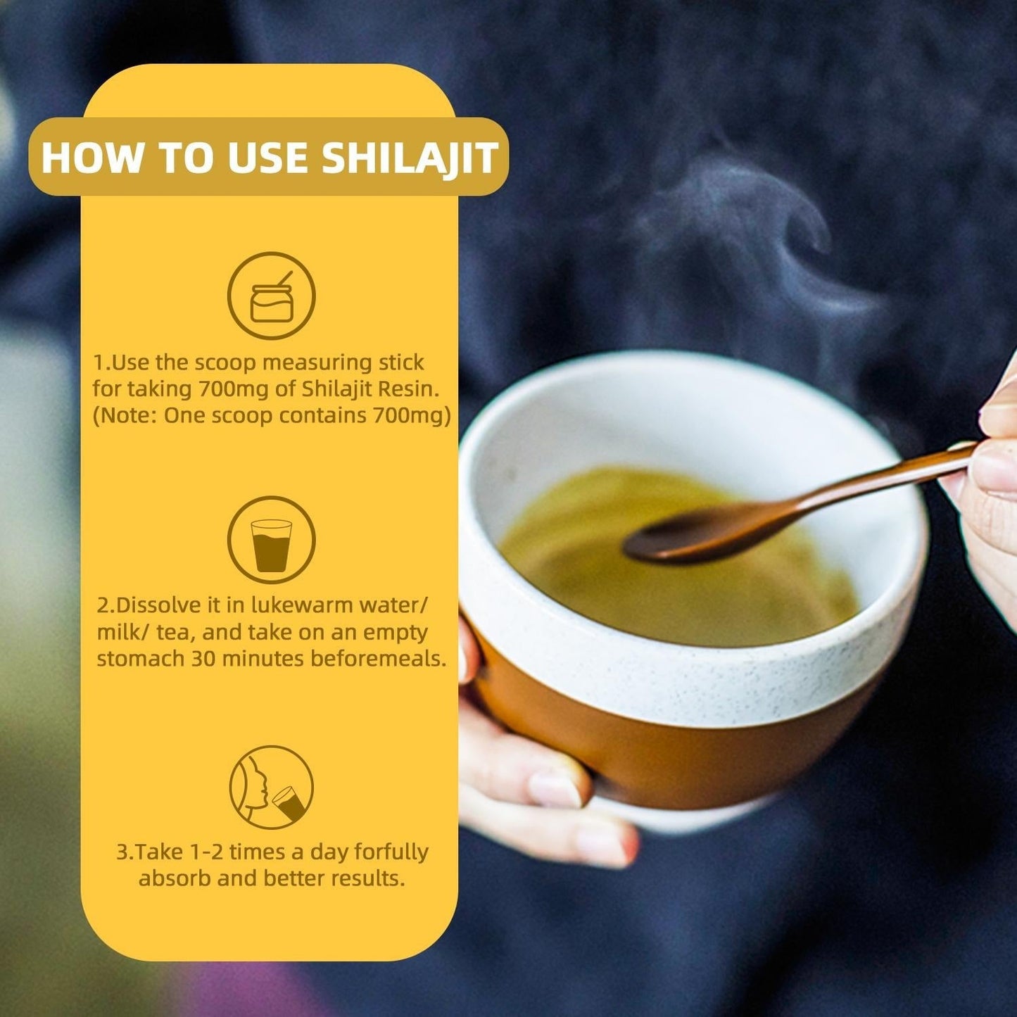 Pure Himalayan Shilajit Gummies with Ashwagandha & Gokshura – No Added Sugar | Energy & Vitality Support (60 Chewables)