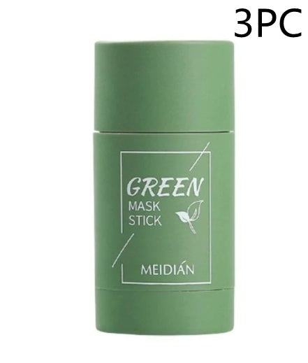 Green Tea & Eggplant Clay Stick Mask – Oil Control, Acne Care & Deep Pore Cleansing | 40g
