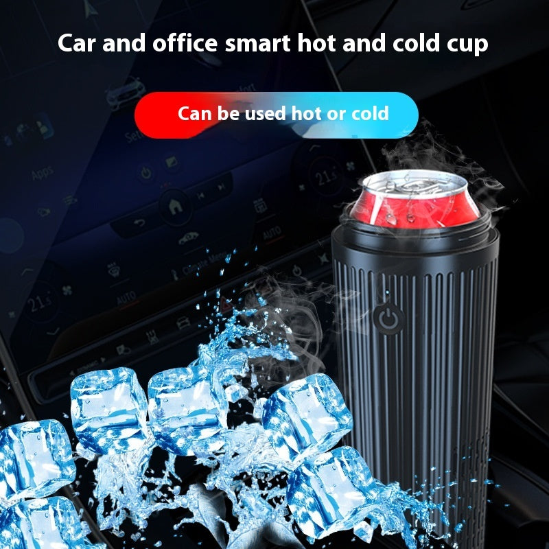 12V Car Smart Cup – 350ml Hot & Cold Insulated Mug | ABS Teflon | 3 Colors