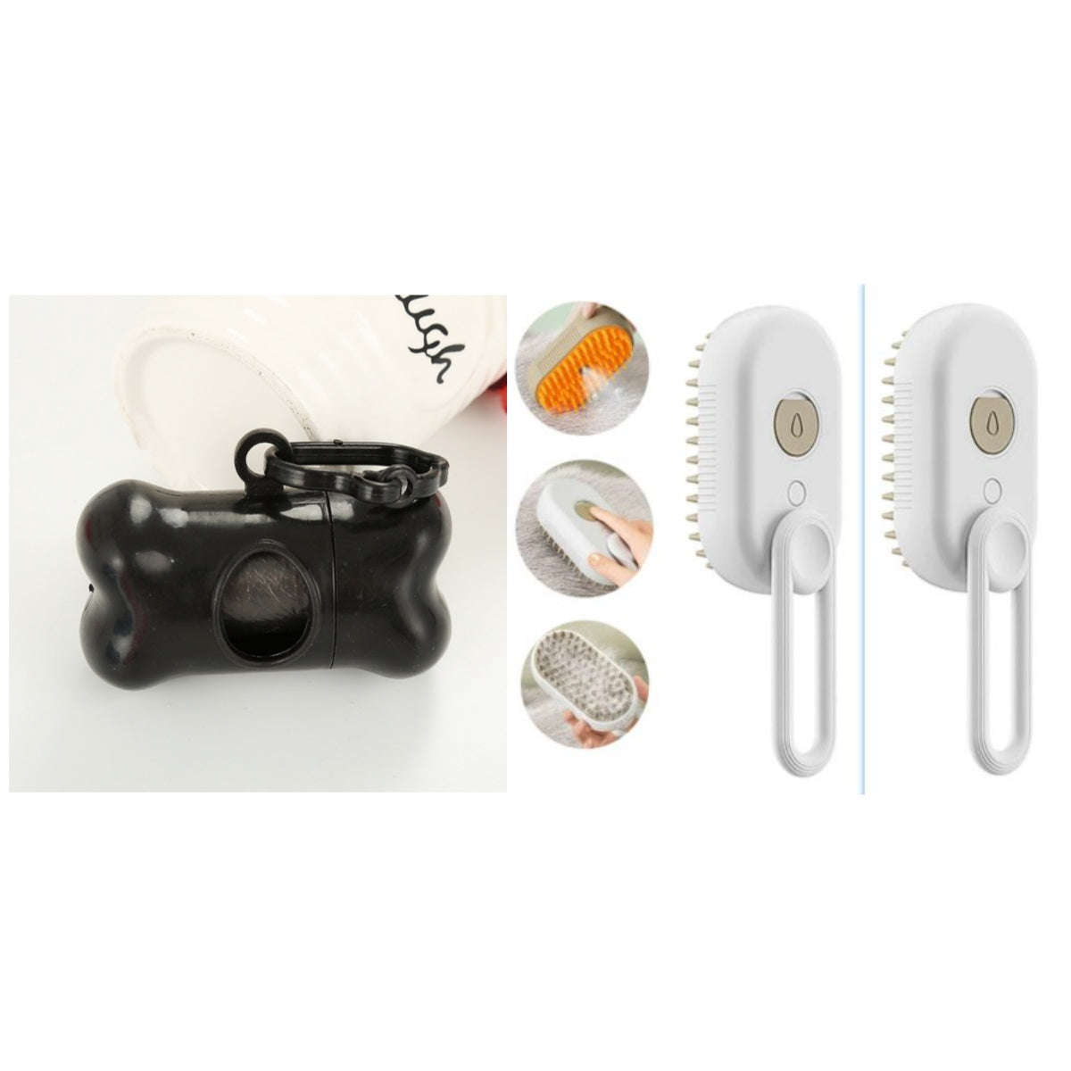 3-in-1 Electric Steam Pet Grooming Brush – Spray Comb for Cats & Dogs