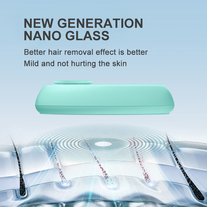 Magic Crystal Hair Eraser – Nano-Glass Painless Reusable Hair Removal | Exfoliates Skin | Legs, Arms & Body