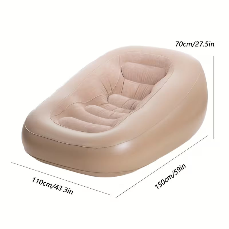 Premium Automatic Inflatable Sofa Chair – Portable Air Couch & Lounge Chair for Indoor, Outdoor & Camping