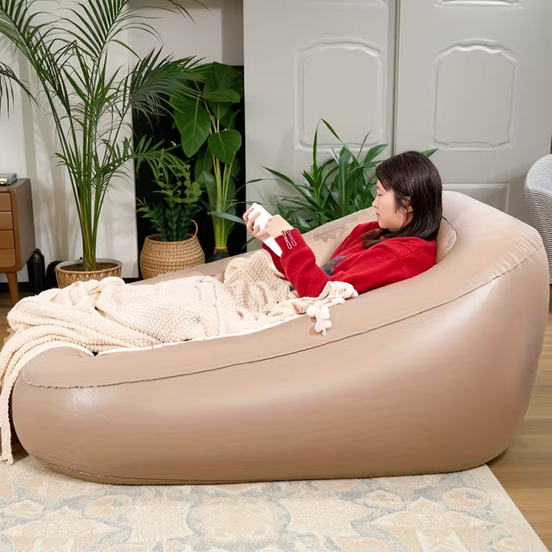 Premium Automatic Inflatable Sofa Chair – Portable Air Couch & Lounge Chair for Indoor, Outdoor & Camping