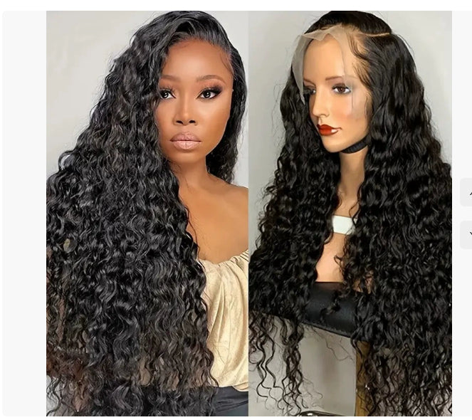 Curly Human Hair Lace Wig – Natural Look, Soft & Bouncy Full Lace Hair Wig