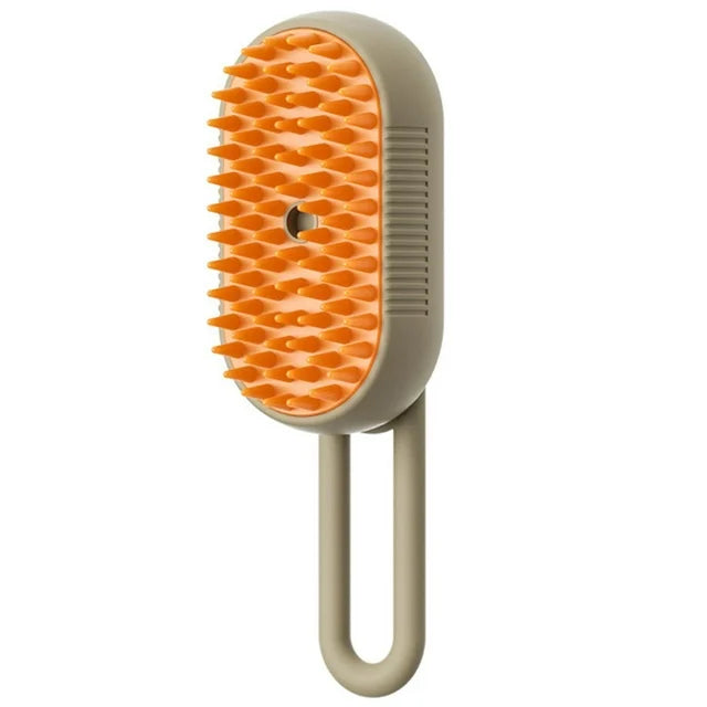 3-in-1 Electric Steam Pet Grooming Brush – Spray Comb for Cats & Dogs