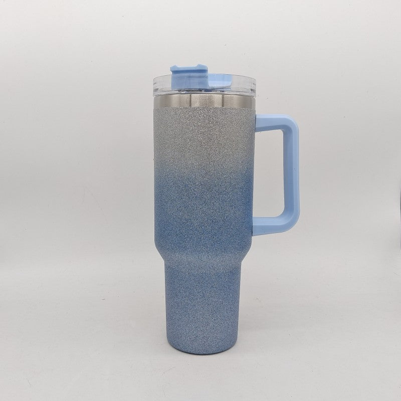 Large Capacity Double-Layer Stainless Steel Vacuum Insulation Cup – Portable Hot & Cold Water Bottle