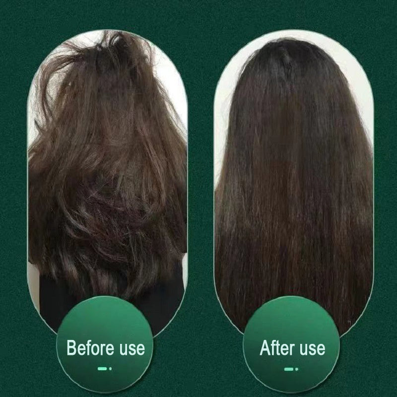 2-in-1 Electric Hair Straightener & Curling Comb – 10-Temp Tourmaline Ceramic | Negative Ion | Wet & Dry