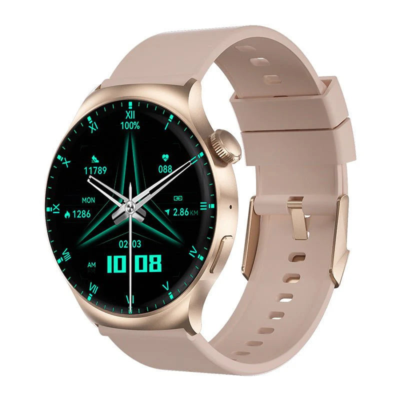 Premium Bluetooth Calling Smart Watch with IPS Display – Waterproof Fitness Tracker with Heart Rate, Blood Pressure & Female Assistant Feature for Men & Women