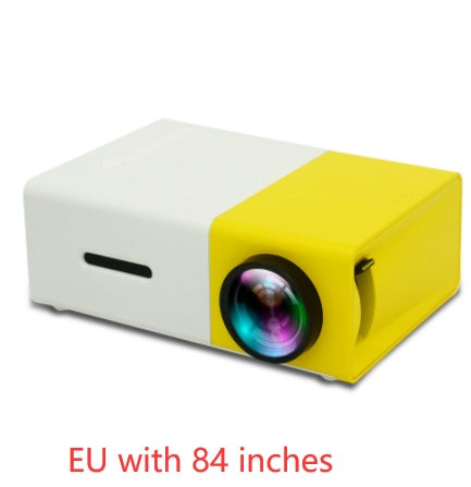YG300 Mini Portable Projector – HD LED Home Theater Cinema Projector with HDMI & USB