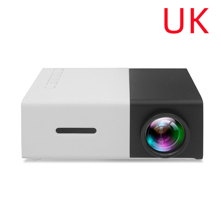YG300 Mini Portable Projector – HD LED Home Theater Cinema Projector with HDMI & USB