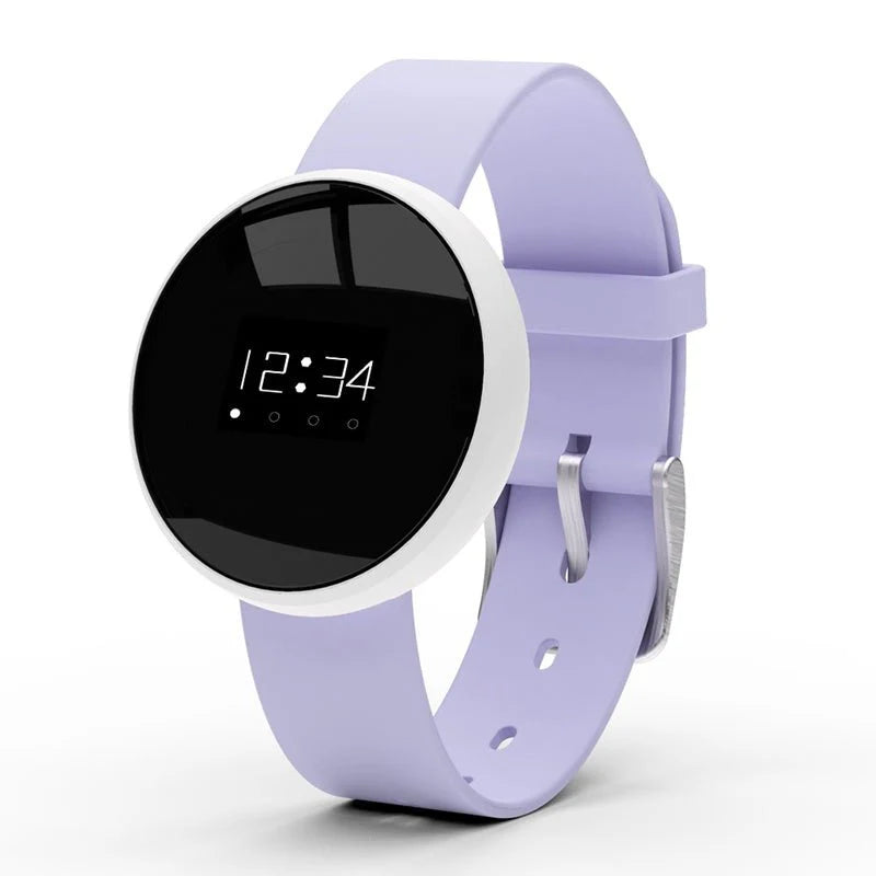 B16 Black Technology Smart Bracelet – Waterproof Fitness Tracker with OEL Display, Magnetic Charging & Anti-Lost Alarm