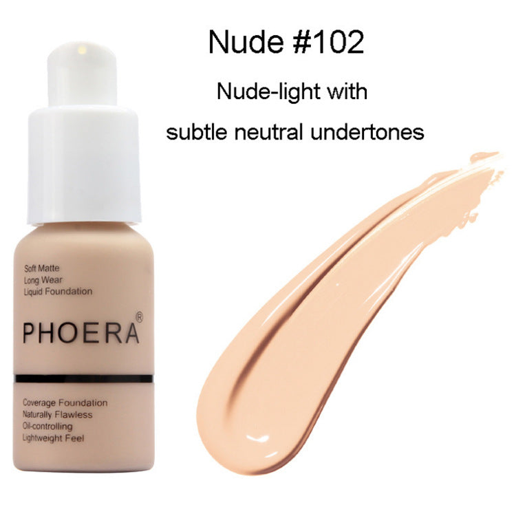 Oil Control Matte Foundation Cream – Natural Coverage Concealer