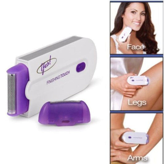 Painless Electric Hair Removal Device – Micro-Oscillation Technology | Face, Bikini, Arms & Legs | All Skin Types