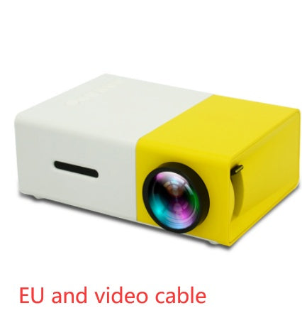 YG300 Mini Portable Projector – HD LED Home Theater Cinema Projector with HDMI & USB