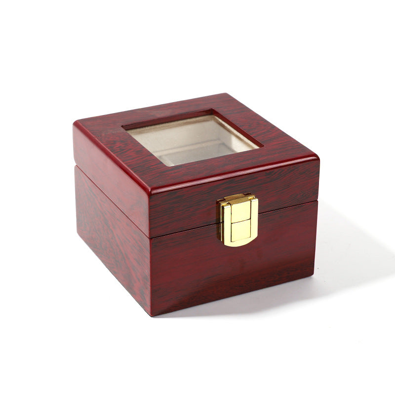 Luxury Wooden Watch Storage Box – 2, 3, 5 or 12 Slot Elegant Display Organizer Case