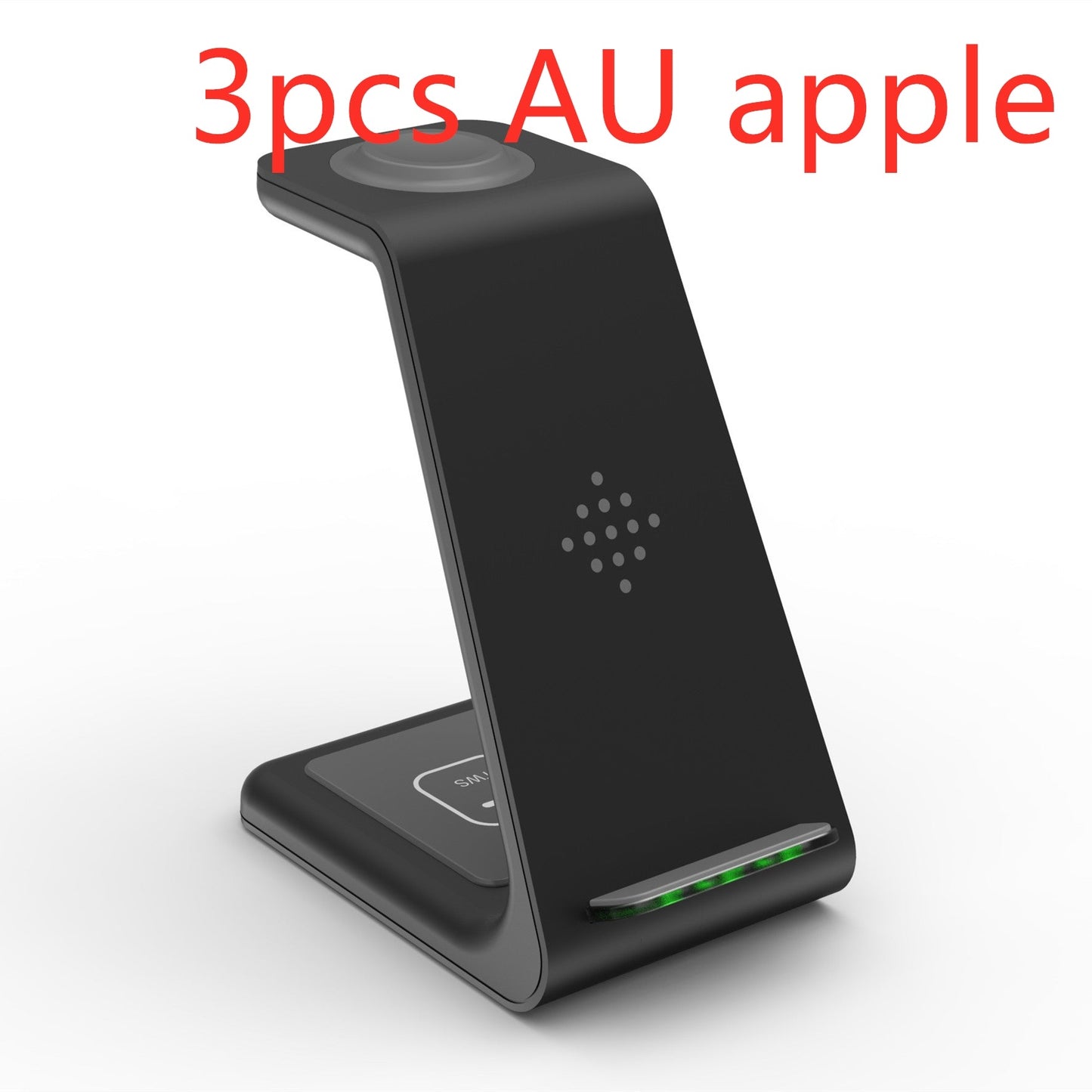3-in-1 Fast Wireless Charging Station Stand for Phone, Watch & Earbuds