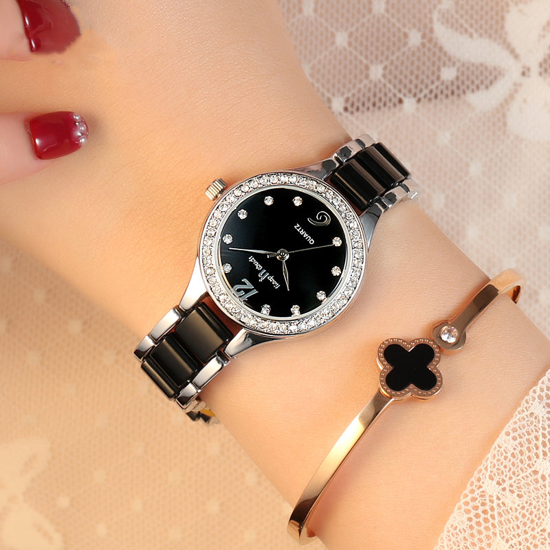 Luxury Women's Quartz Wrist Watch – Elegant Female Fashion Timepiece
