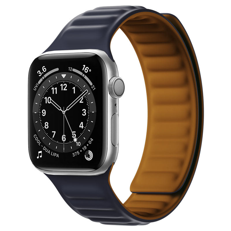 Magnetic Silicone Watch Strap – 18 Color Options | 38/40mm & 42/44mm | Soft & Waterproof