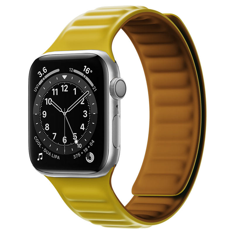Magnetic Silicone Watch Strap – 18 Color Options | 38/40mm & 42/44mm | Soft & Waterproof