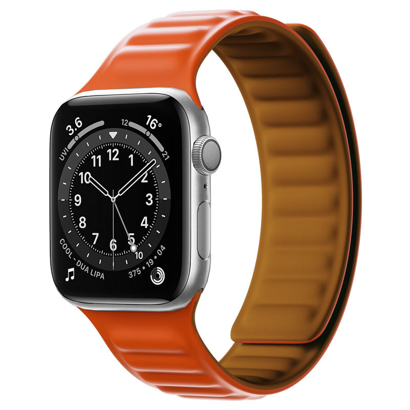 Magnetic Silicone Watch Strap – 18 Color Options | 38/40mm & 42/44mm | Soft & Waterproof