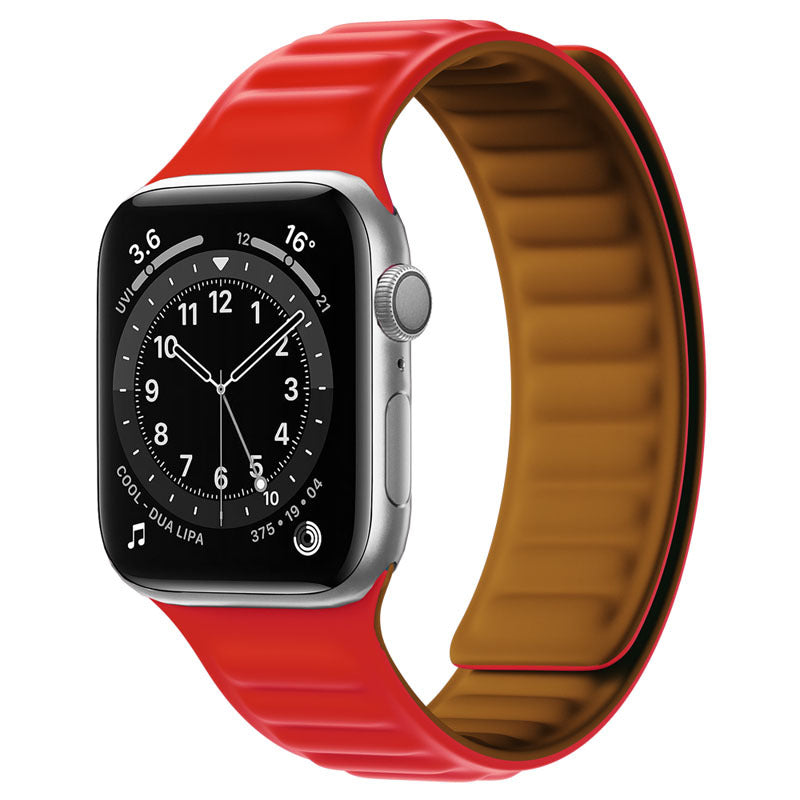 Magnetic Silicone Watch Strap – 18 Color Options | 38/40mm & 42/44mm | Soft & Waterproof
