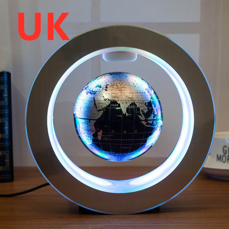 Magnetic Levitation Floating Globe – LED World Map Anti-Gravity Decor Light