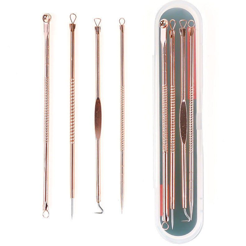 6-in-1 Facial Beauty Tool Set – LED Light Therapy, Nano Mist, Blackhead Suction, Acne Needle & More | USB Rechargeable
