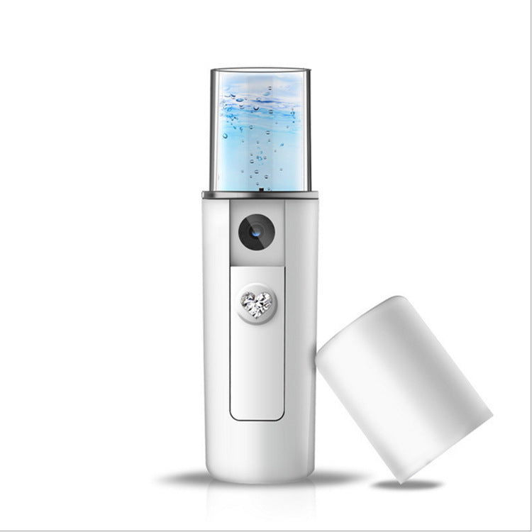 6-in-1 Facial Beauty Tool Set – LED Light Therapy, Nano Mist, Blackhead Suction, Acne Needle & More | USB Rechargeable