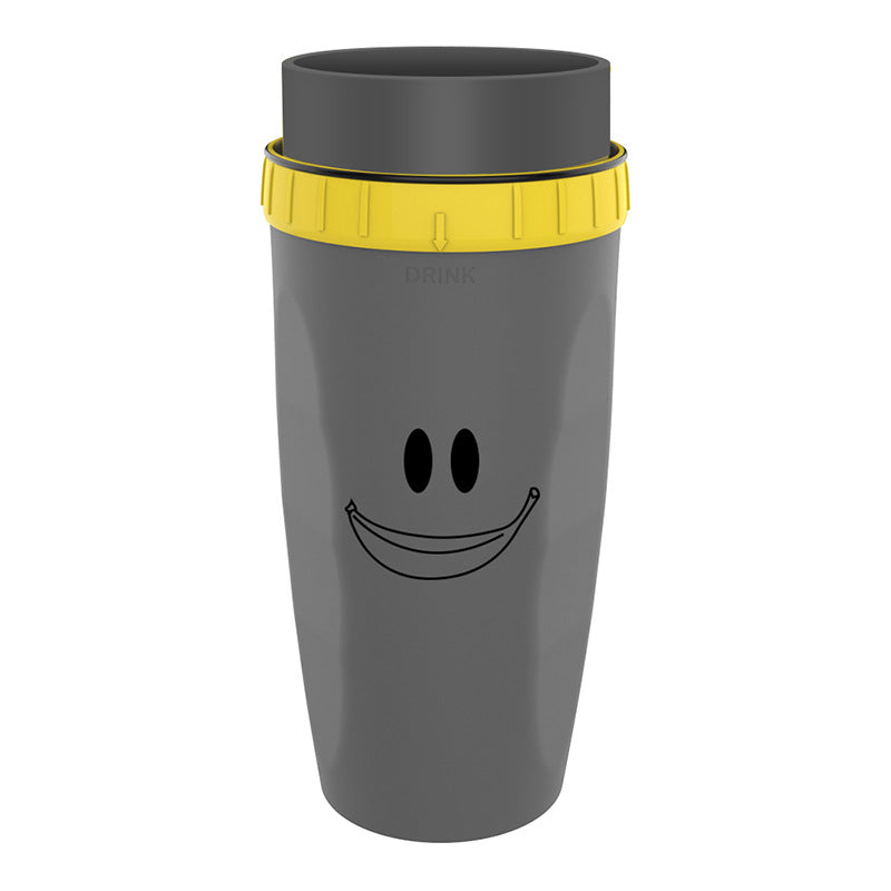 No Cover Twist Cup – Double Insulation Tumbler with Straw | Portable Water Bottle for Kids & Adults