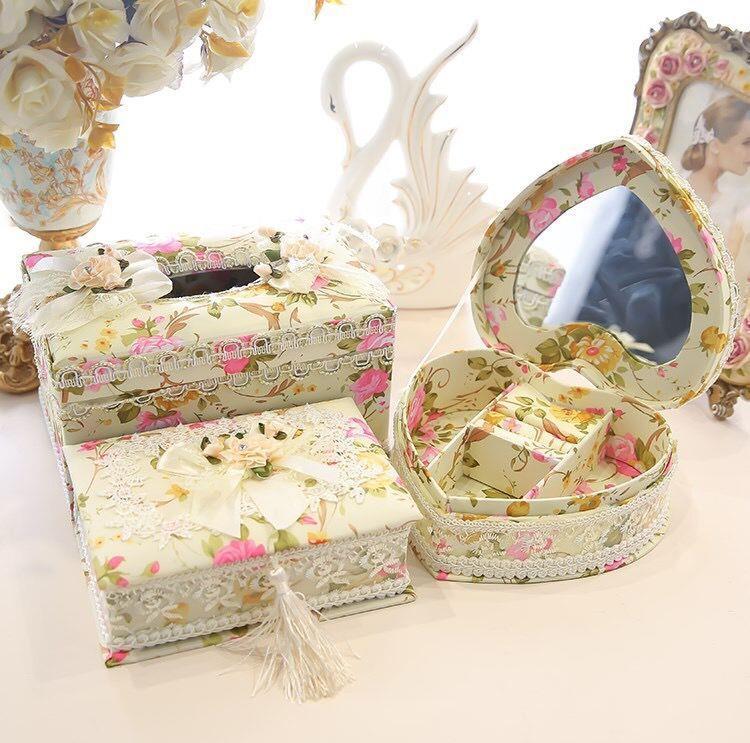 Luxury Ceramic Tissue Box Cover – Elegant Home Decor Napkin Holder