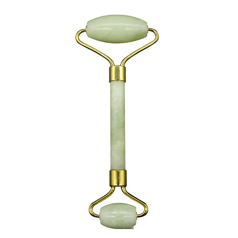 Premium Jade Roller – Double-Head Natural Stone Facial Massager for Glowing Skin