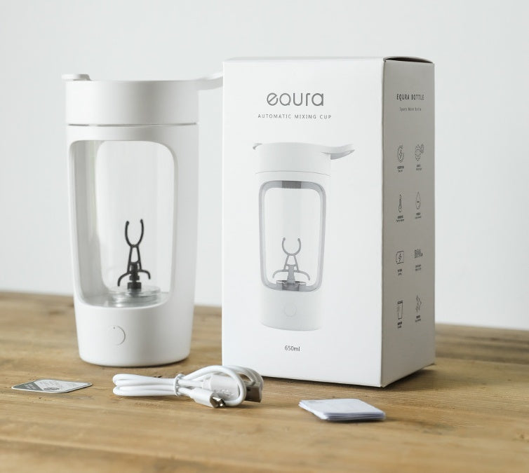 Portable USB Rechargeable Blender – 650ml Mini Smoothie Maker Bottle for Gym, Office & Travel