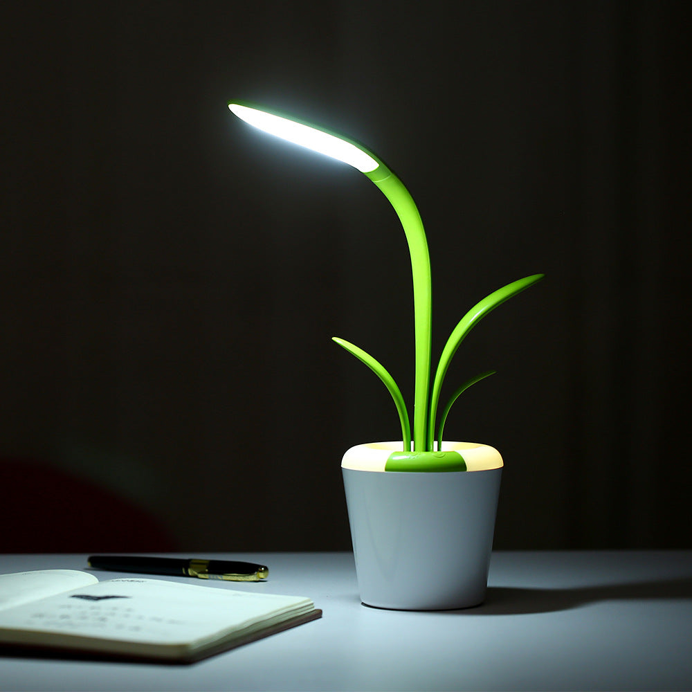Modern USB Eye Protection LED Table Lamp – Touch Control Night Light for Bedroom & Office