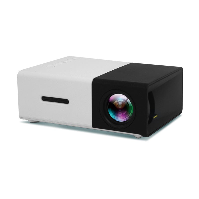 YG300 Mini Portable Projector – HD LED Home Theater Cinema Projector with HDMI & USB