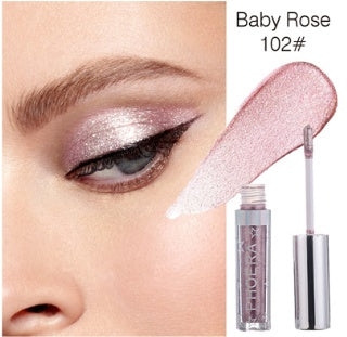 Glitter & Glow Liquid Eyeshadow – Long Lasting Shimmer Eye Makeup