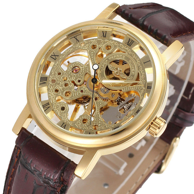 Luxury Men's Mechanical Watch – Classic Automatic Mesh Strap Timepiece | 4 Styles